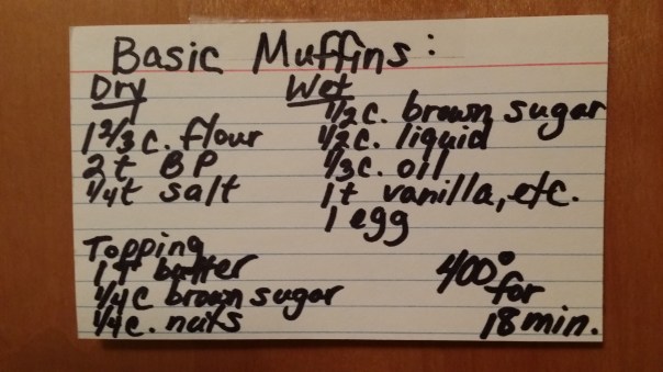 Muffin Recipe 